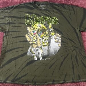The Misfits tye dye oversized t shirt